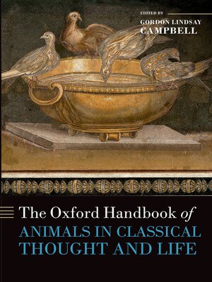 cover image of The Oxford Handbook of Animals in Classical Thought and Life